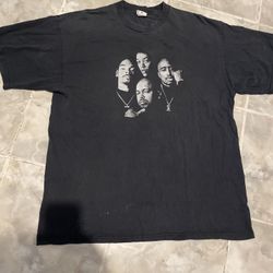 90s / Early 2000s Death Row tee shirt Snoop Dog/ Dr. dre / Tupac / Suge Knight