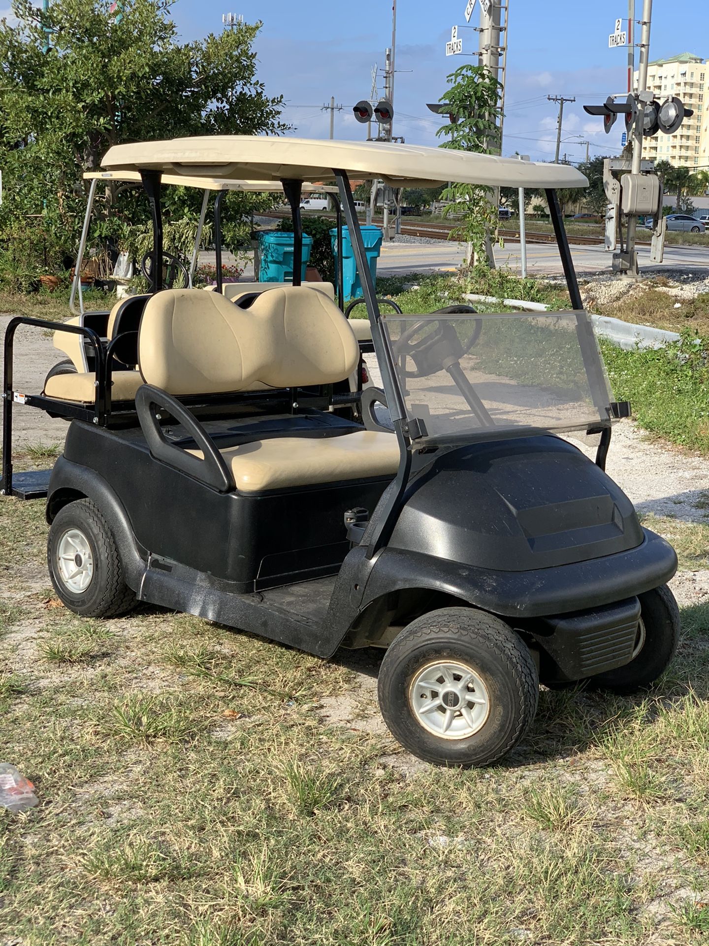 Golf cart Trojan batteries