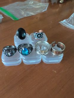 assorted rings