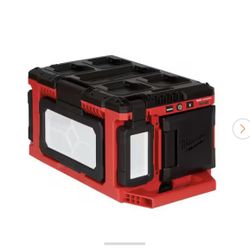 M18 18-Volt Lithium-Ion Cordless PACKOUT 3000 Lumens LED Light with Built-In Charger