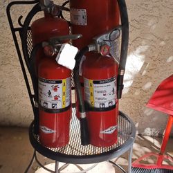 Fire Extinguishers - Different Sizes