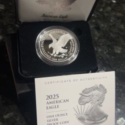 2025 Silver Proof Coin NEW