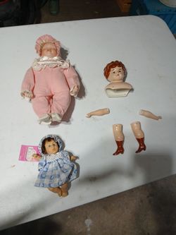 Ceramic dolls