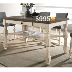 NEW COUNTER HEIGHT DINING SET