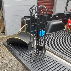 Rod Iron Fire  Place Tools 
