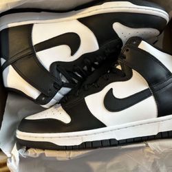 Nike Dunk High Panda Size 9 1/2 For Men