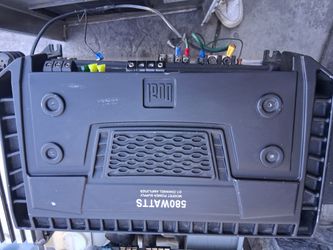 Dual 580 Watt Amplifier