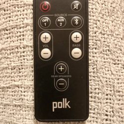 ORIGINAL POLK Sound Bar System Remote - OEM