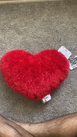 Heart shaped pillow
