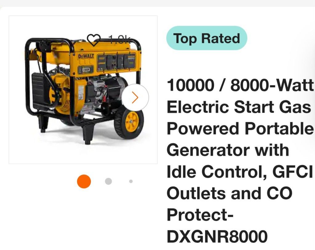 Dewalt Generator