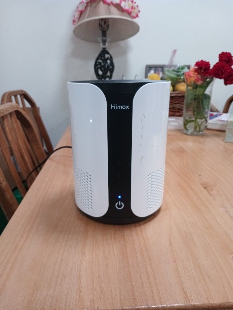 Himox Air Purifier (White On Black) (Model #:HIMOX-AP01