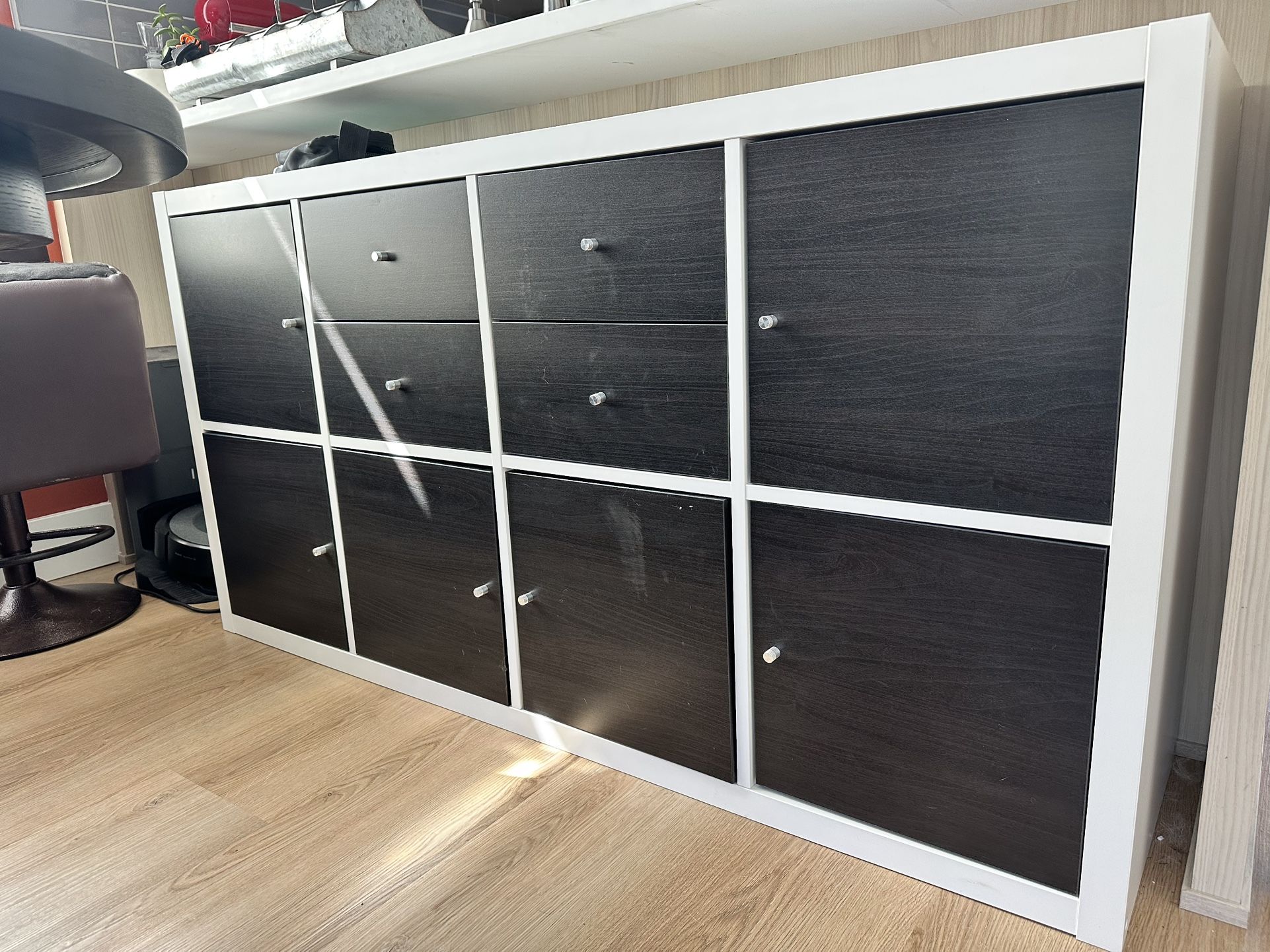 IKEA Cube Shelf Unit With Doors