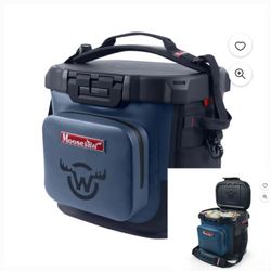 Moosejaw 36 Can Chilladilla Leak Proof Soft-Sided Cooler, Blue $65
