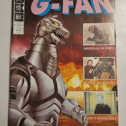 Vintage 1996 G-FAN Magazine #23 Godzilla in Vinyl / Fisherman Collection 