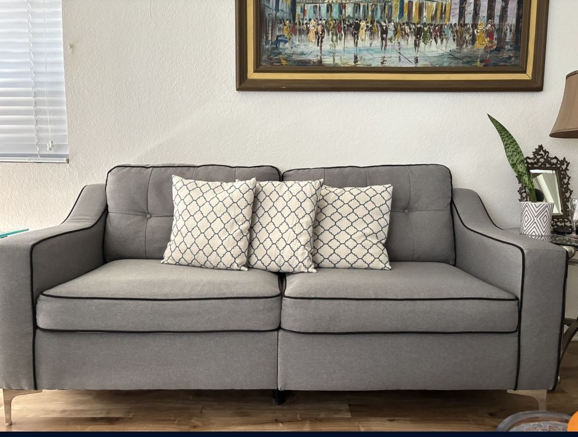 Grey Sofa & Love Seat - Wayfair - Sebastian 2 - Mercer41