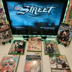 OG Xbox Games NFL Street NFS Metal Slug 3 Madden Max Payne SSX Splinter