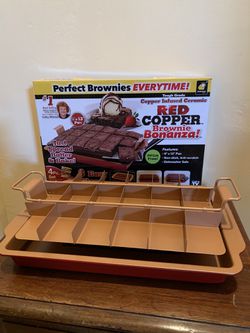 *New* Red Copper Brownie Bonanza Pan by Bulbhead Thumbnail