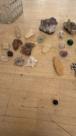 Mixed Crystal and Mineral Stone Collection