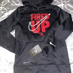 Nike 3BRAND by Russell Wilson Big Boys Dri -Fit Fleece Hoodie (size M)