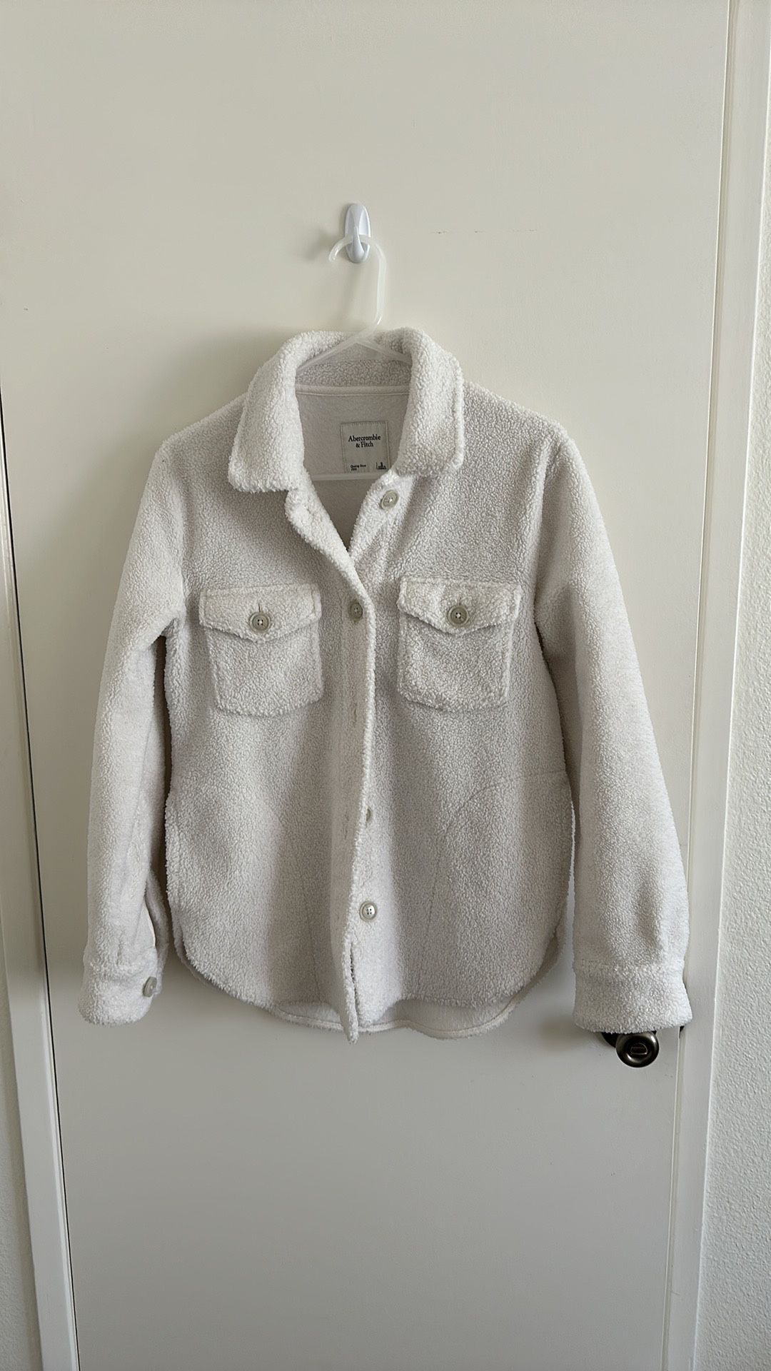 Abercrombie & Fitch Sherpa shacket
