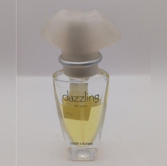 Estee Lauder "dazzling Silver" .5 fl.oz. 65% full