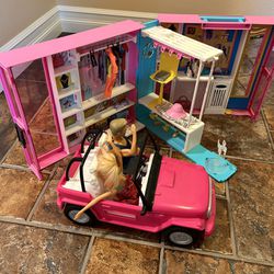 Barbie Girls Closet And Car