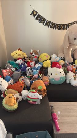 2$ plushies regardless of size