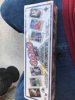 1991 complete set Baseball cards