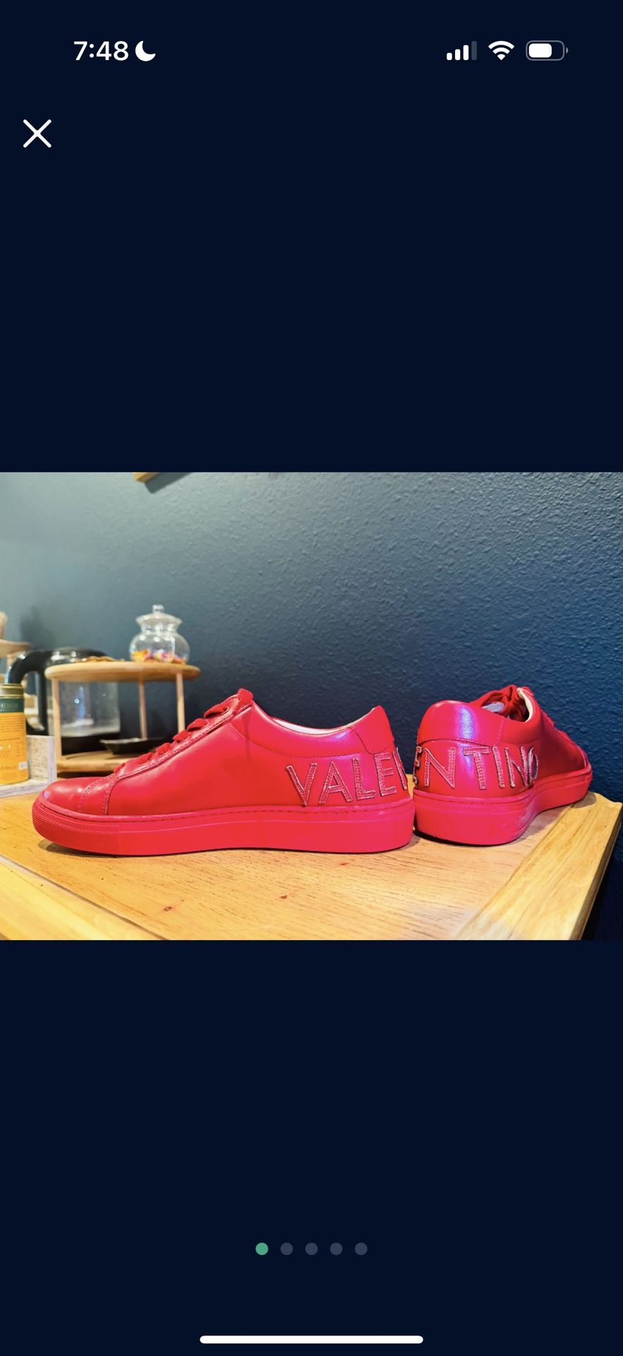 Valentino Garavani Designer Shoes Men's US size