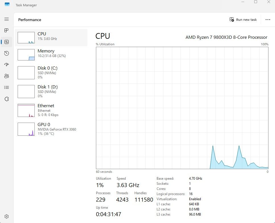 Amd Ryzen 7 9800x3d For Sale