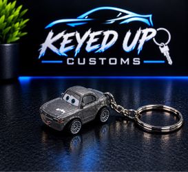 Miniature Race Car Keychain — Independently Modified