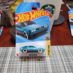 DMC Delorean Hotwheels 