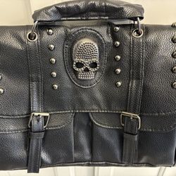 Gothic Punk Skull Shoulder Messenger Bag