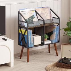 Record Storage Holder Rack