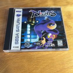 Sega Saturn - Nights Into Dreams - Not For Resale Version