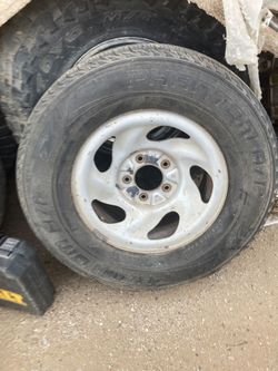Ford 5 hole  rims with 16" tires