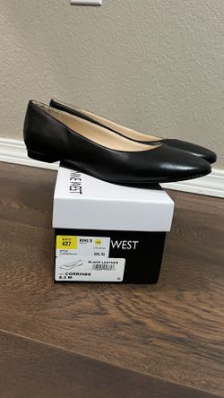 Nine West Black Flats