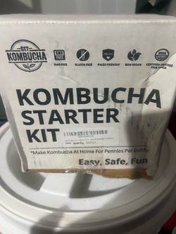 KOMBUCHA Starter Kit EVERYTHING you need to make KOMBUCHA at home 5 Gallons