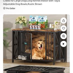 Foldable Dog Crate Furniture