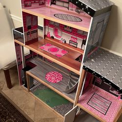KidKraft Sparkle Mansion Wooden Dollhouse with 30 Accessories