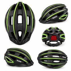 Zefal Adult Bicycle Helmet w/ Rear Safety Light – Size Large (58-61 cm) – Excellent Condition