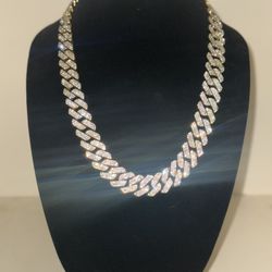 Iced Out Cuban Link Chain