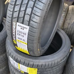 235/40/19 Atlander (4) New Tires Installed & Balanced // Set De 4 Llantas Nuevas Atlander Instaladas Y Balanceadas