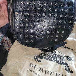 Burberry  Leather CrossBody Bag