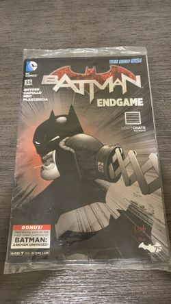 Lootcrate Exclusive Batman Endgame Dc Comic 