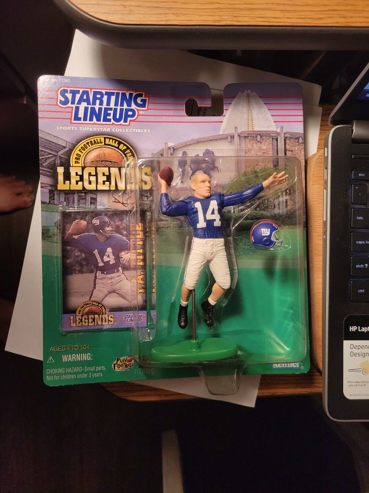 Starting Lineup NFL Y. A. Tittle N. Y. Giants