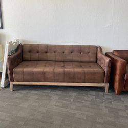 Leather Sofa 