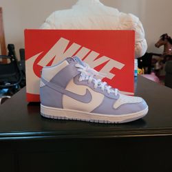 WOMEN NIKE DUNK HIGH ALUMINUM