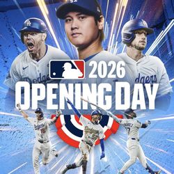 Opening Day Dodgers Tickets 3/26/26 $200 Each