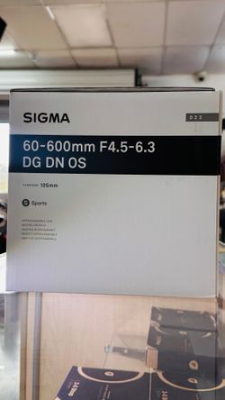 SIGMA Lens 60-600mm For Sony E-Mount